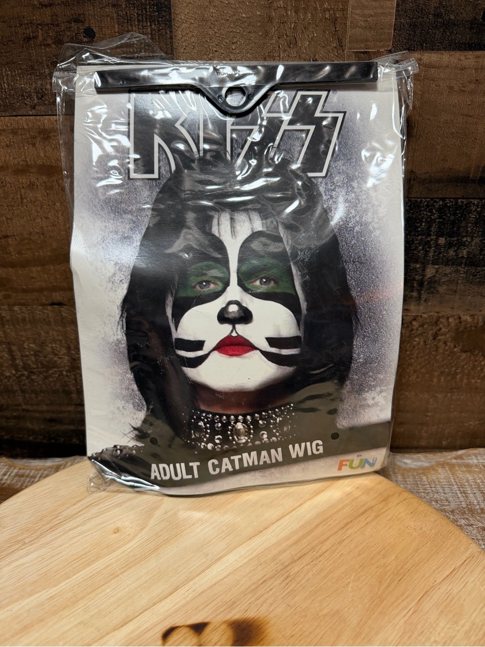 Official Licensed Rock Band Adult Catman Wig Black FUN Costumes KIS7403 2020